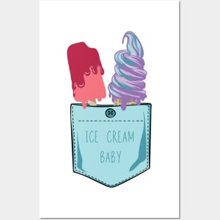 Ice Cream Pocket Posters and Art